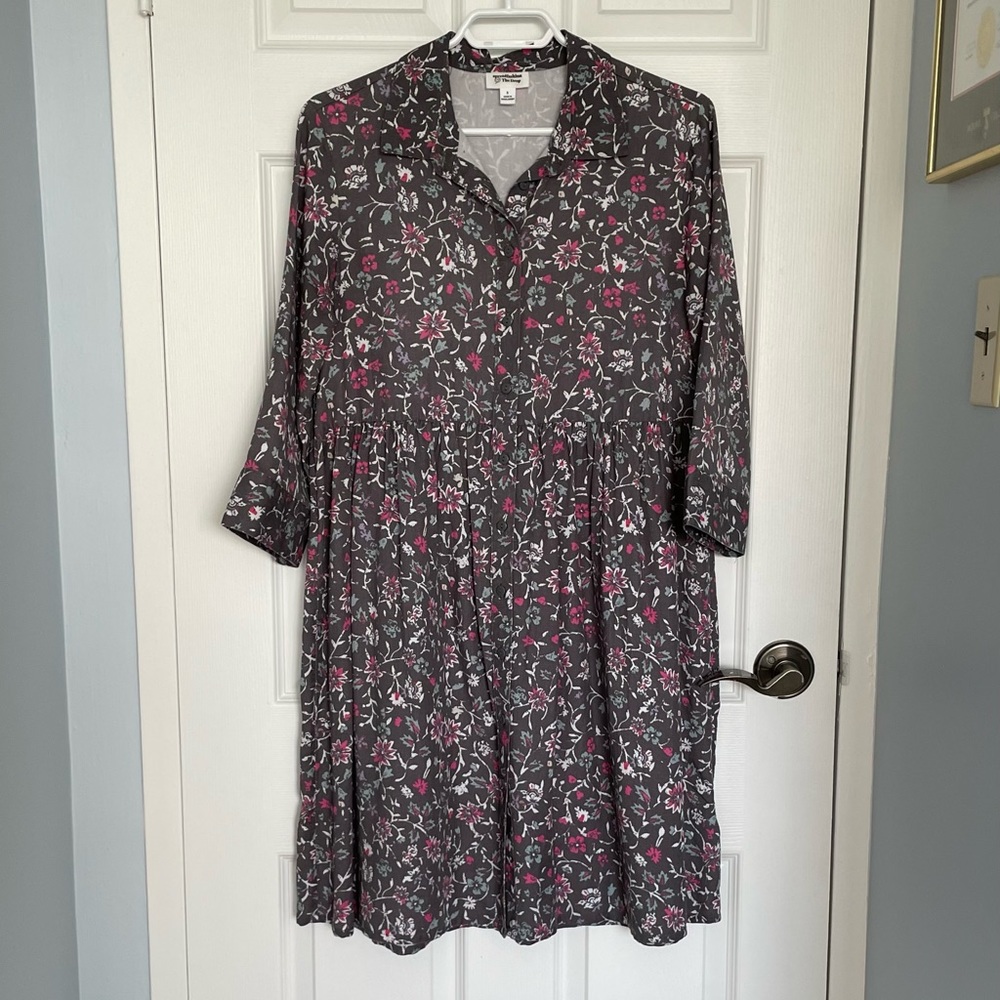 Spreadthefashion Drop Button down dress